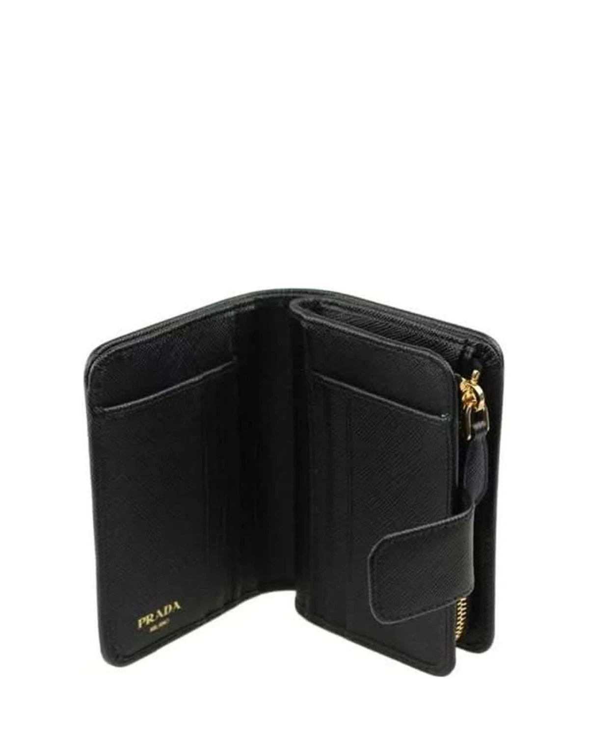 Prada Black Nylon Wallet 