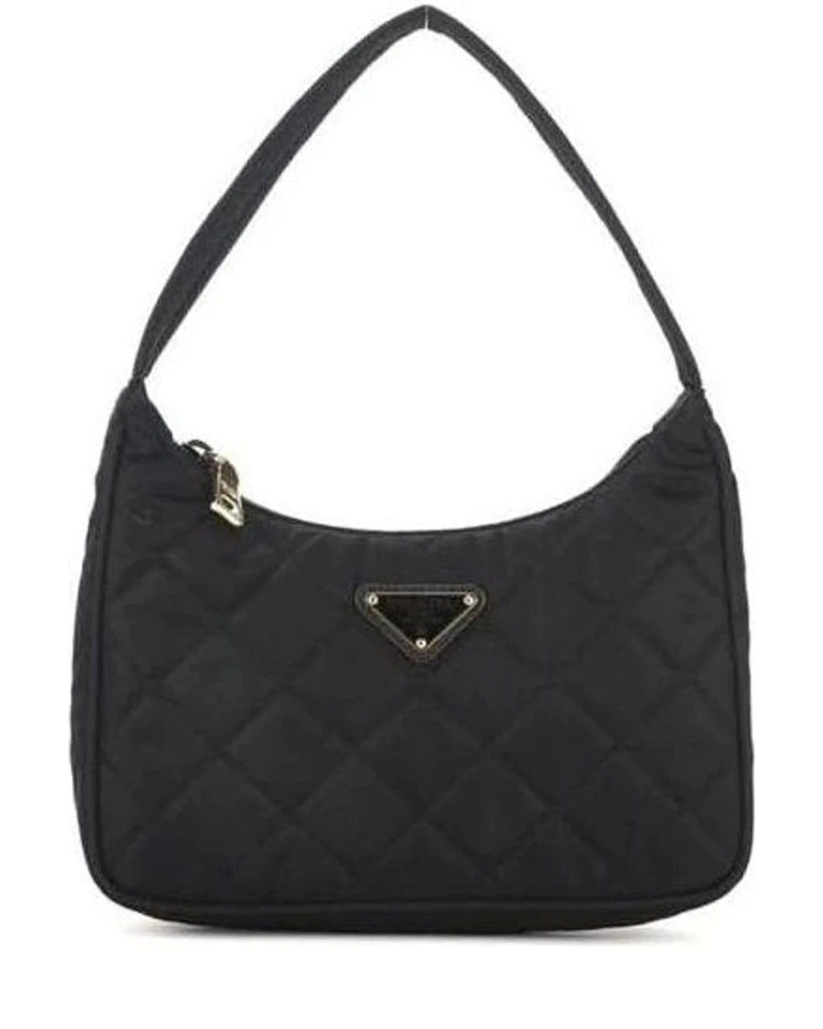 Prada Black Nylon Shoulder Bag 