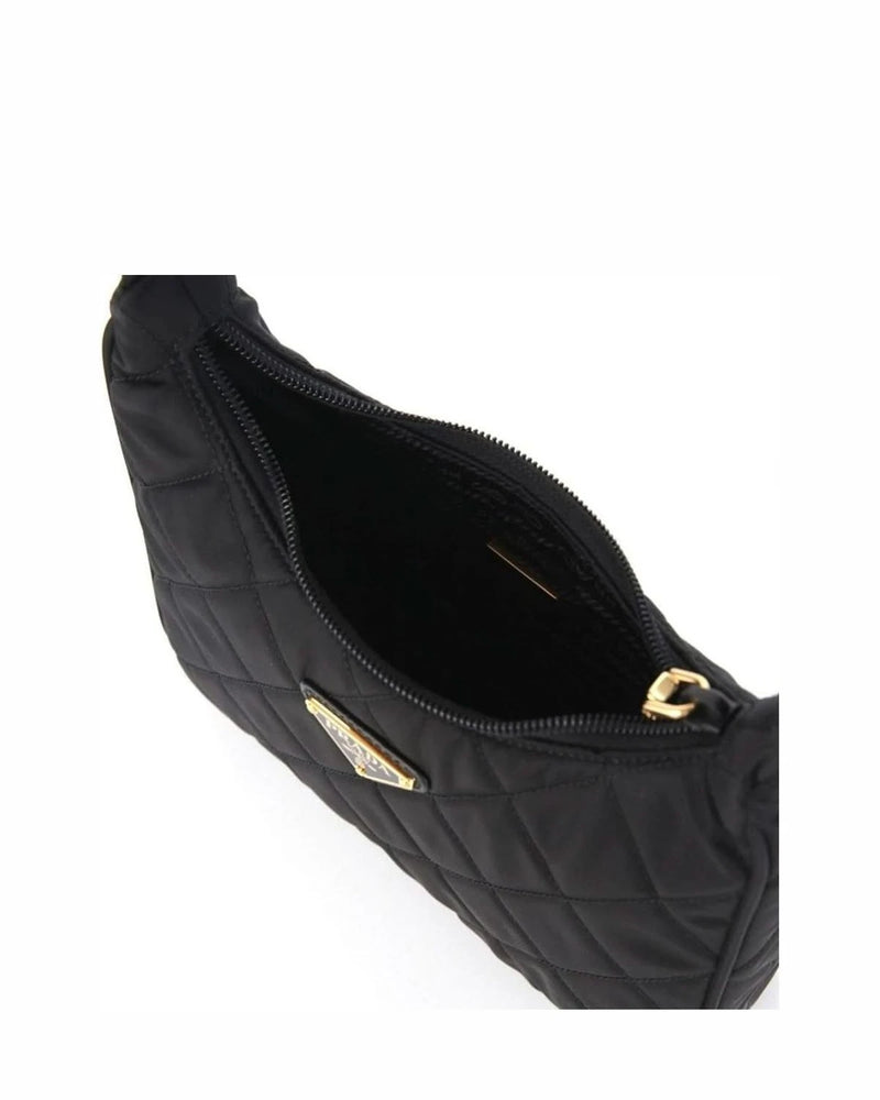 Prada Black Nylon Shoulder Bag 