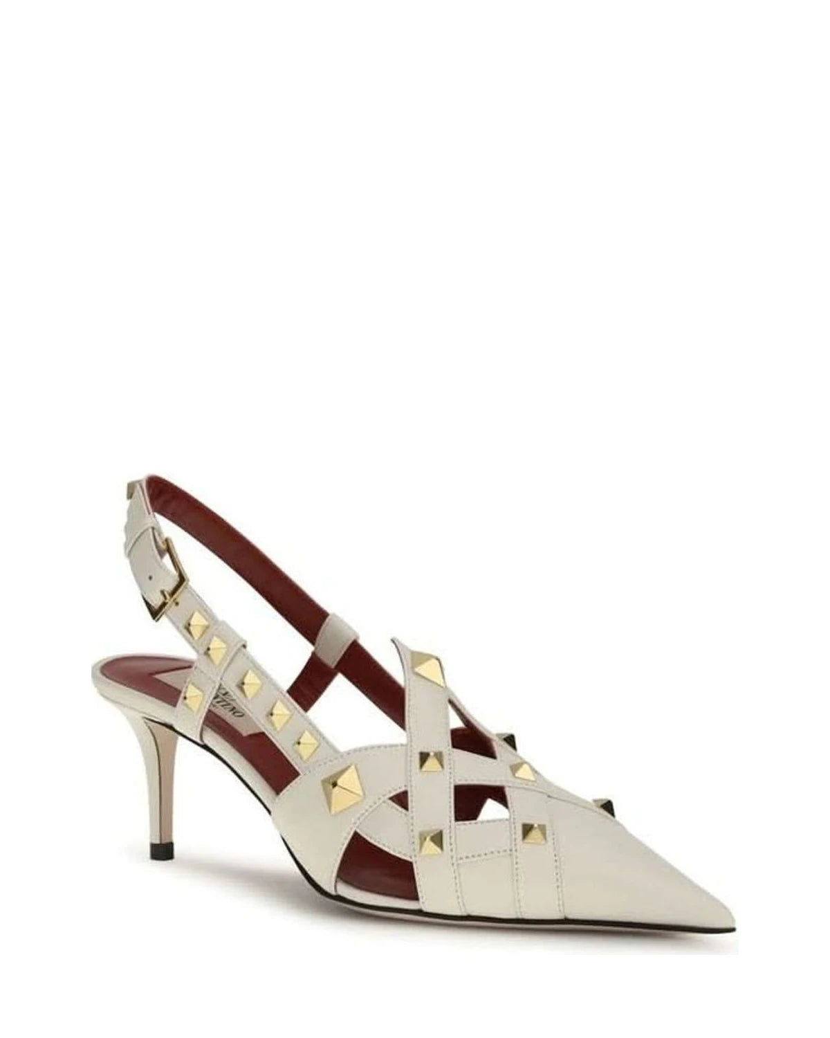 Valentino Garavani Beige Goatskin Pumps 