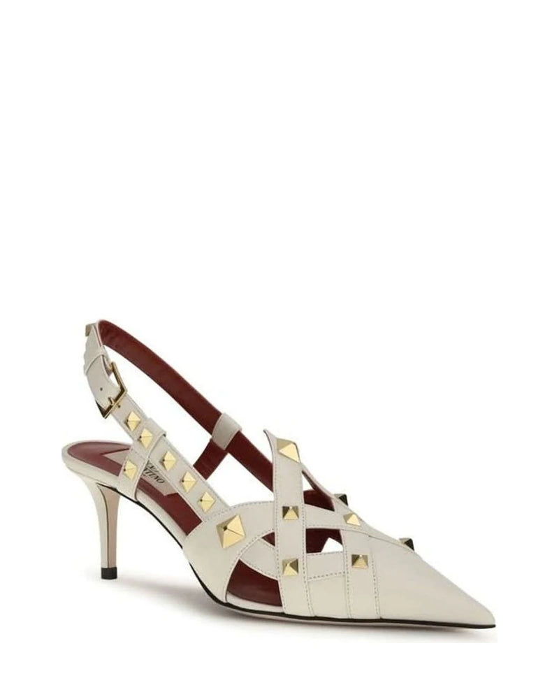 Valentino Garavani Beige Goatskin Pumps 