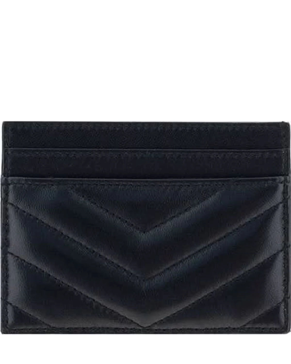 Saint Laurent Black Lamb Ovis Aries Wallet 