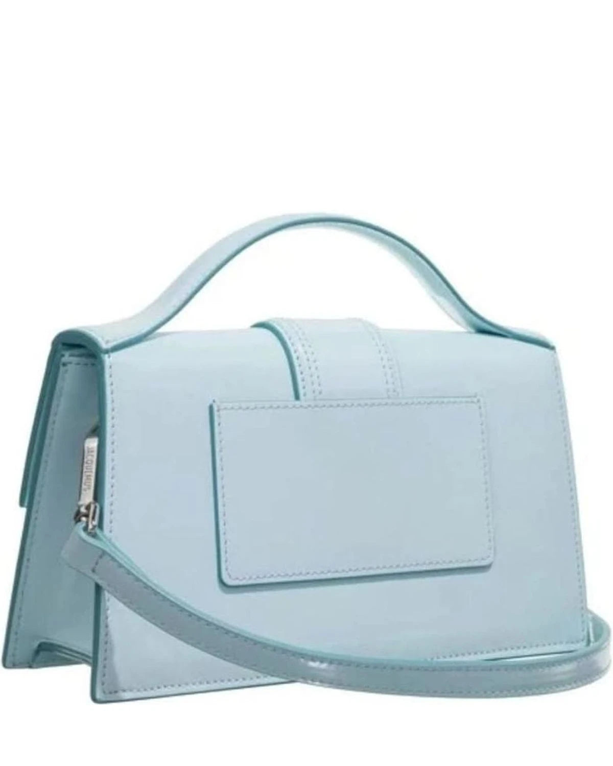Jacquemus Blue Leather Pale Le Grand Bambino Handbag 