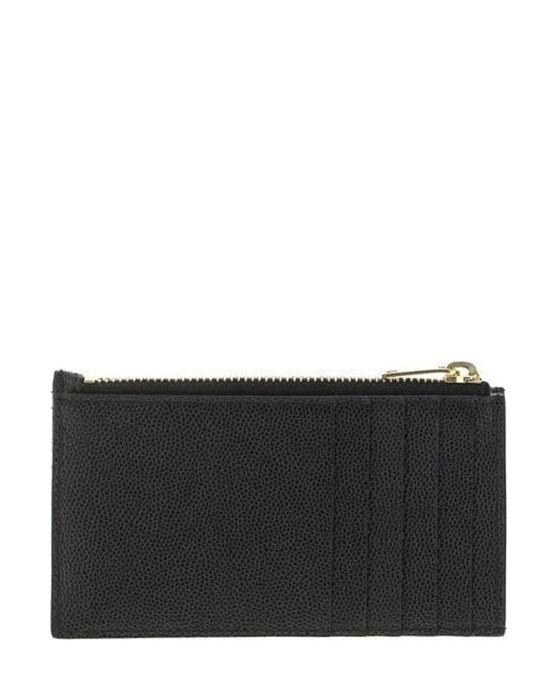 Saint Laurent Black Calf Leather Bos Taurus Wallet 