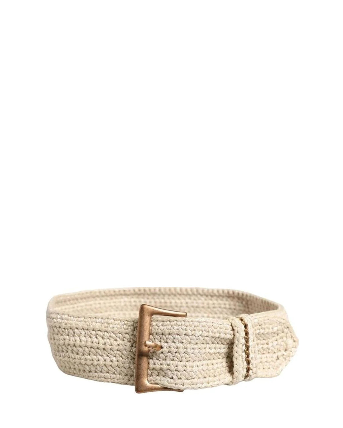 Ermanno Scervino Belts in beige, Cotton Nylon