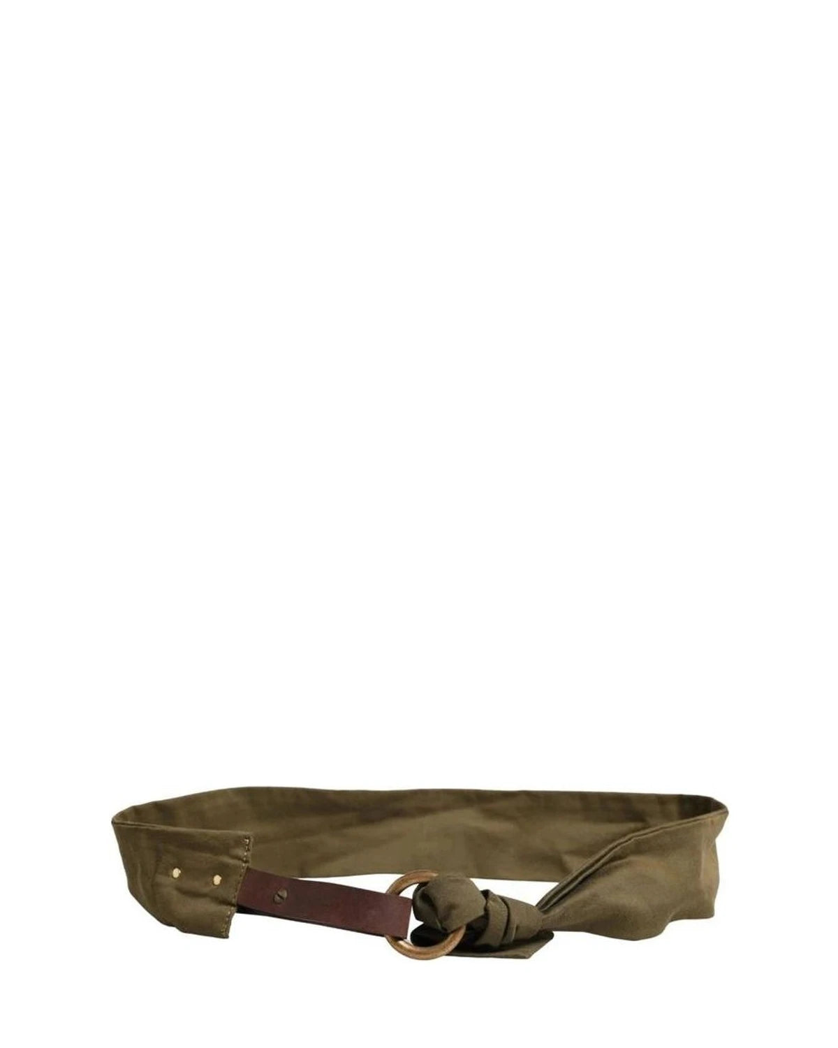 Ermanno Scervino Belts in green, Cotton