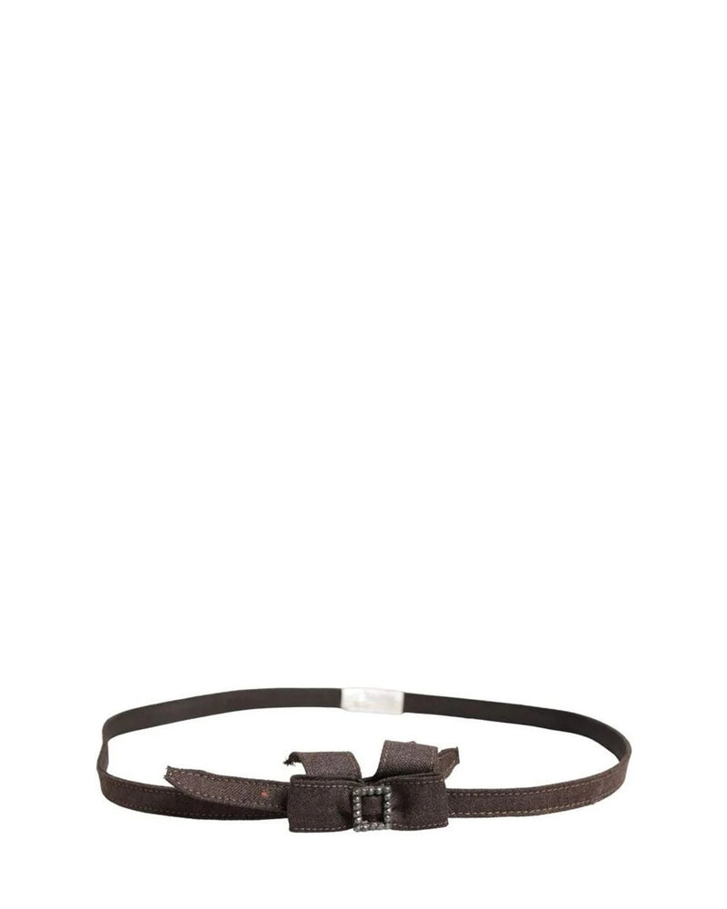 Ermanno Scervino Belts in brown, Wool Nylon — view 3