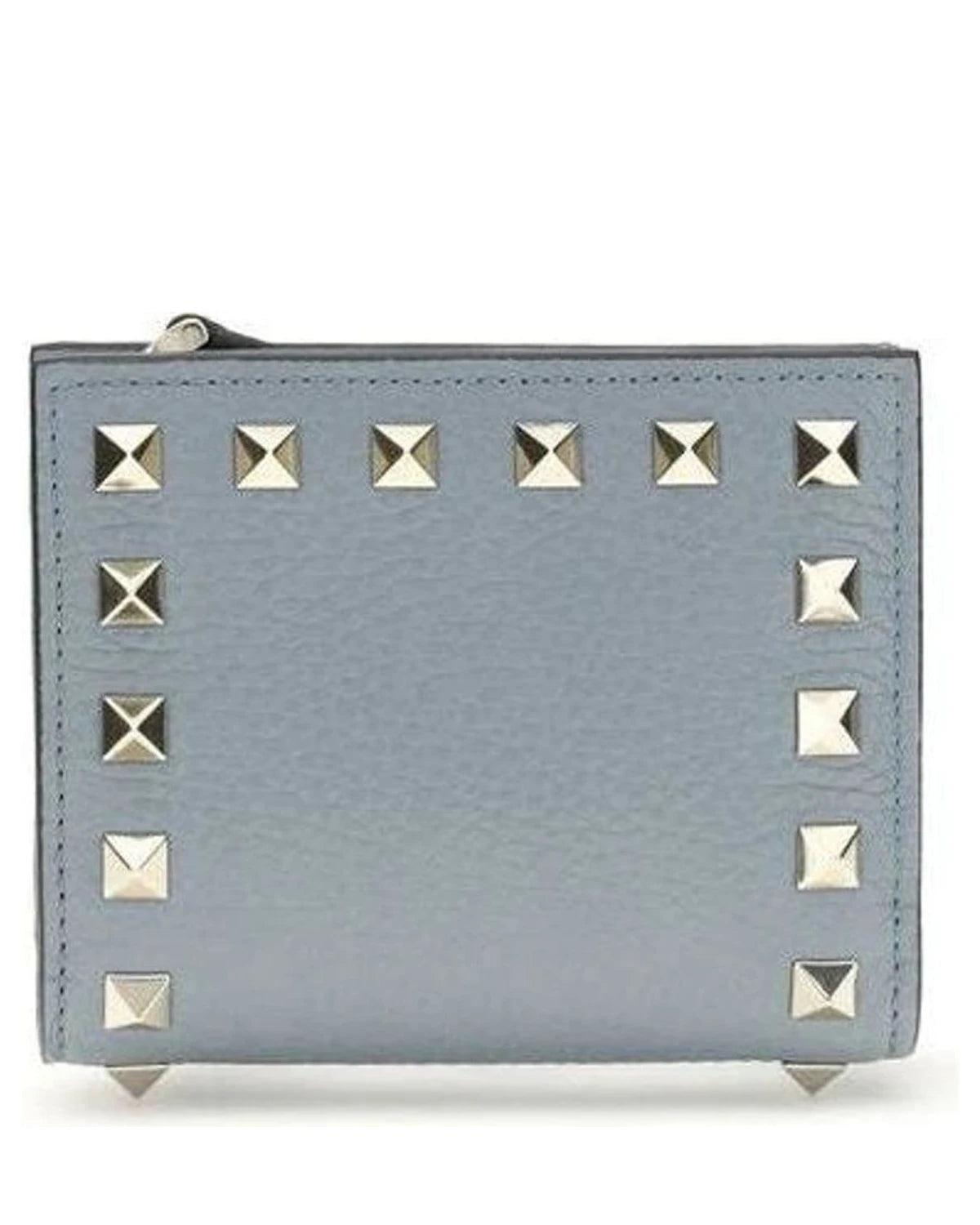 Valentino Garavani Blue Lamb Ovis Aries Wallet 