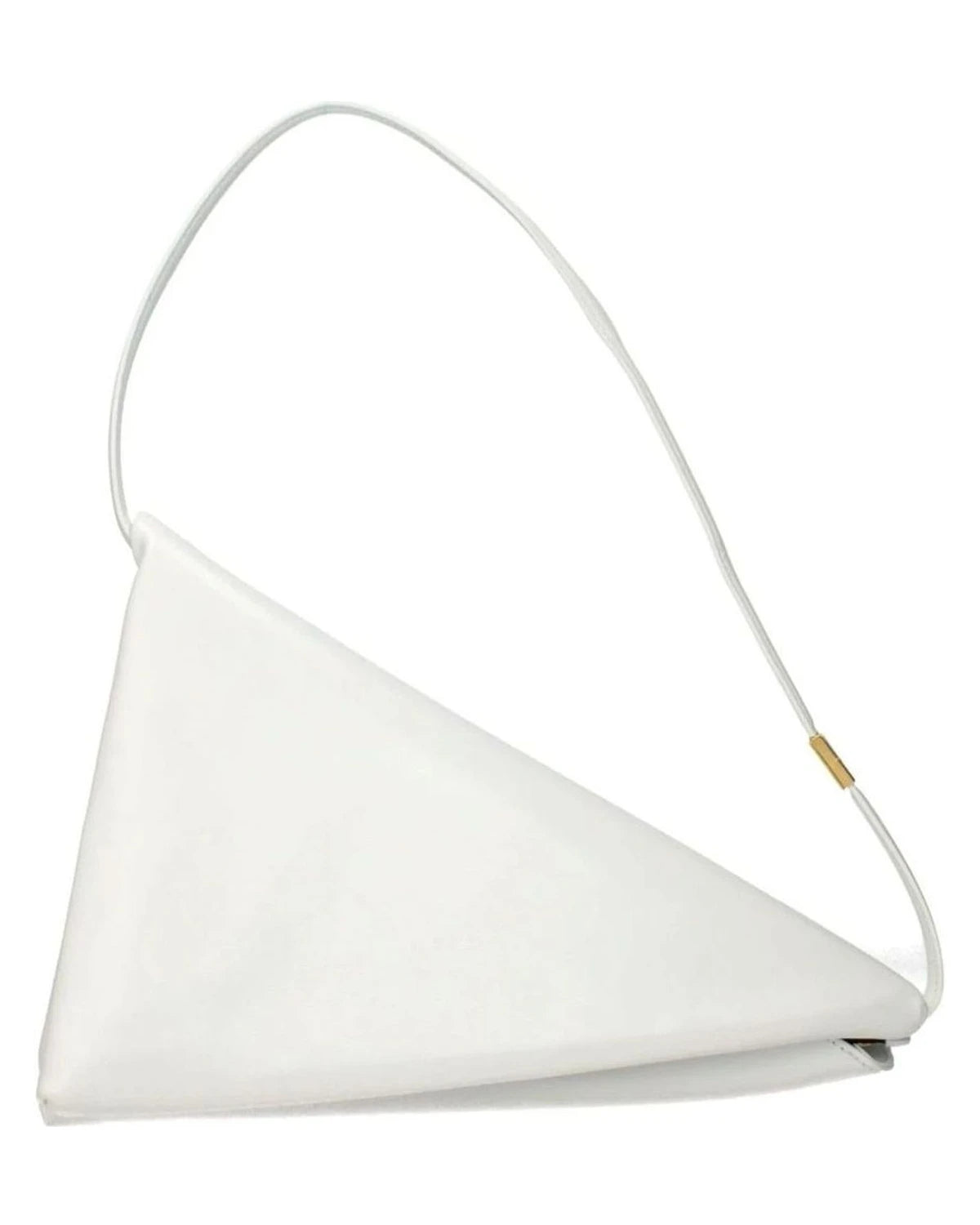 Marni White Leather Shoulder Bag 