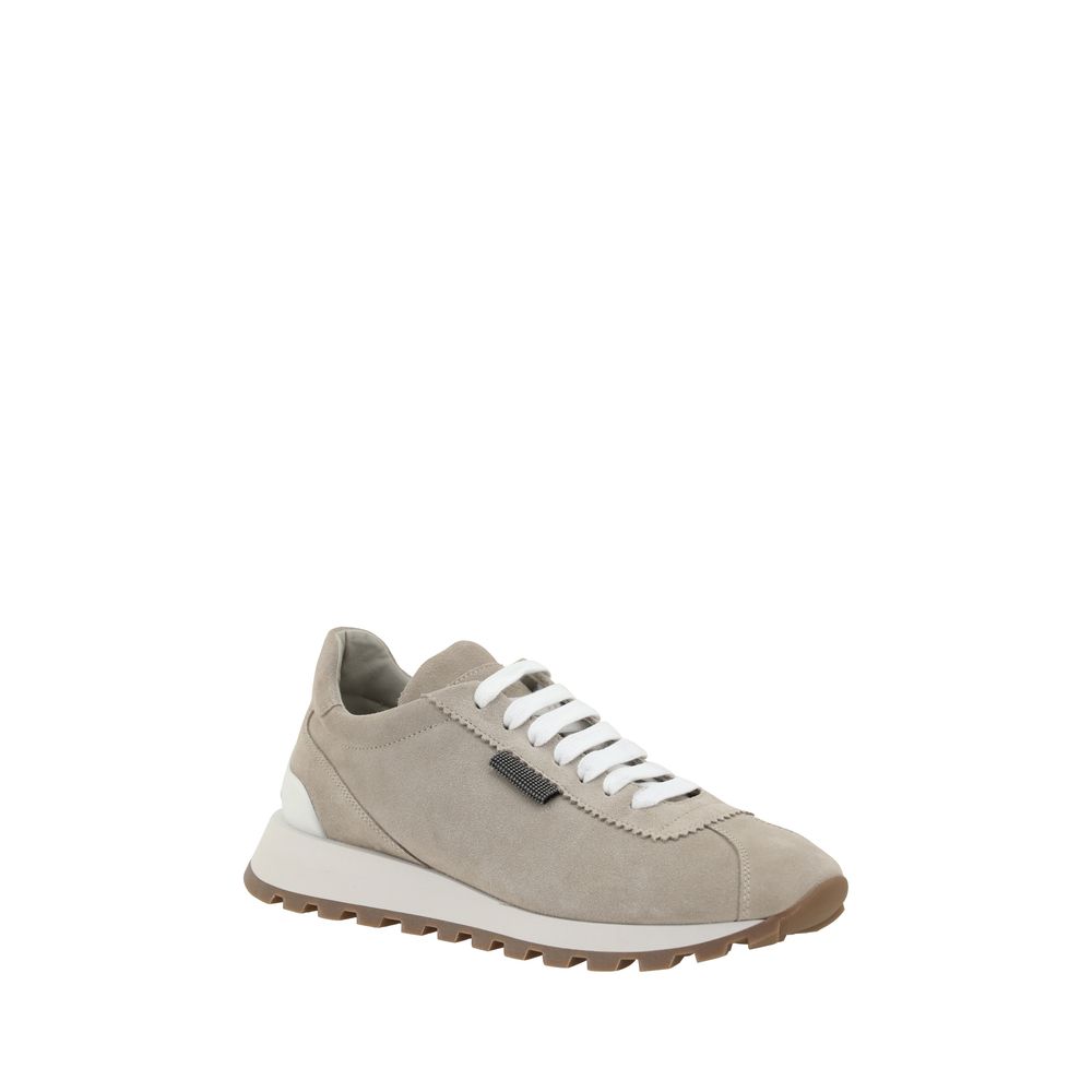 Brunello Cucinelli Sneakers With Iconic Embellishments Glam Steals