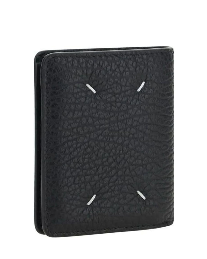 Maison Margiela Black Calf Leather Bos Taurus Wallet 