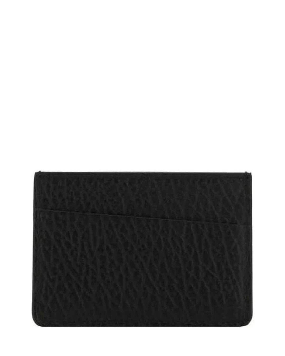 Maison Margiela Black Calf Leather Bos Taurus Wallet 