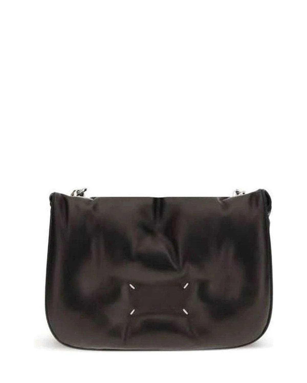 Maison Margiela Black Lamb Ovis Aries Shoulder Bag 