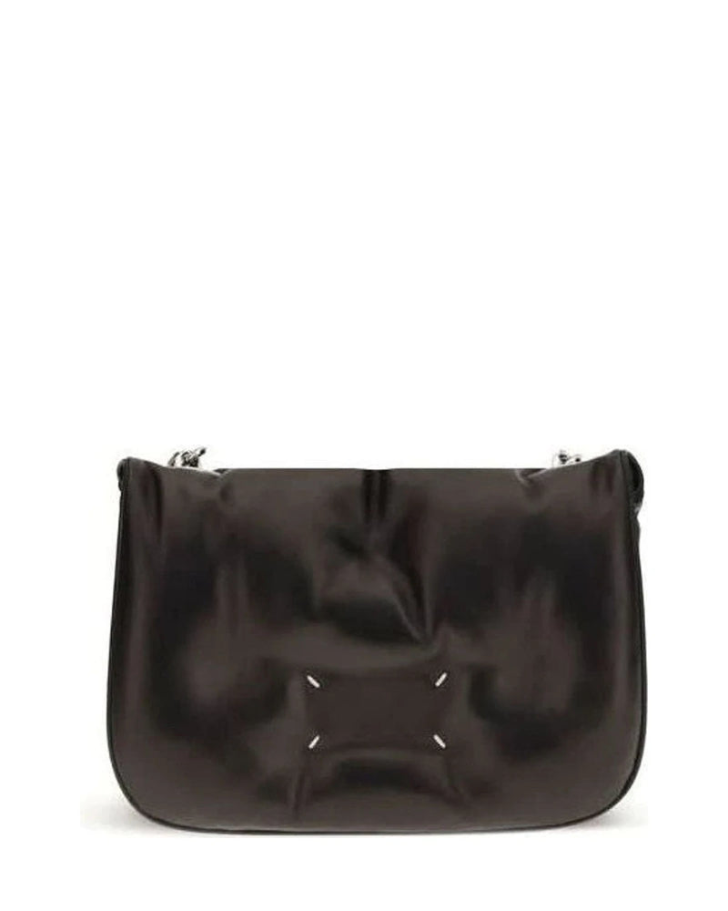 Maison Margiela Black Lamb Ovis Aries Shoulder Bag 