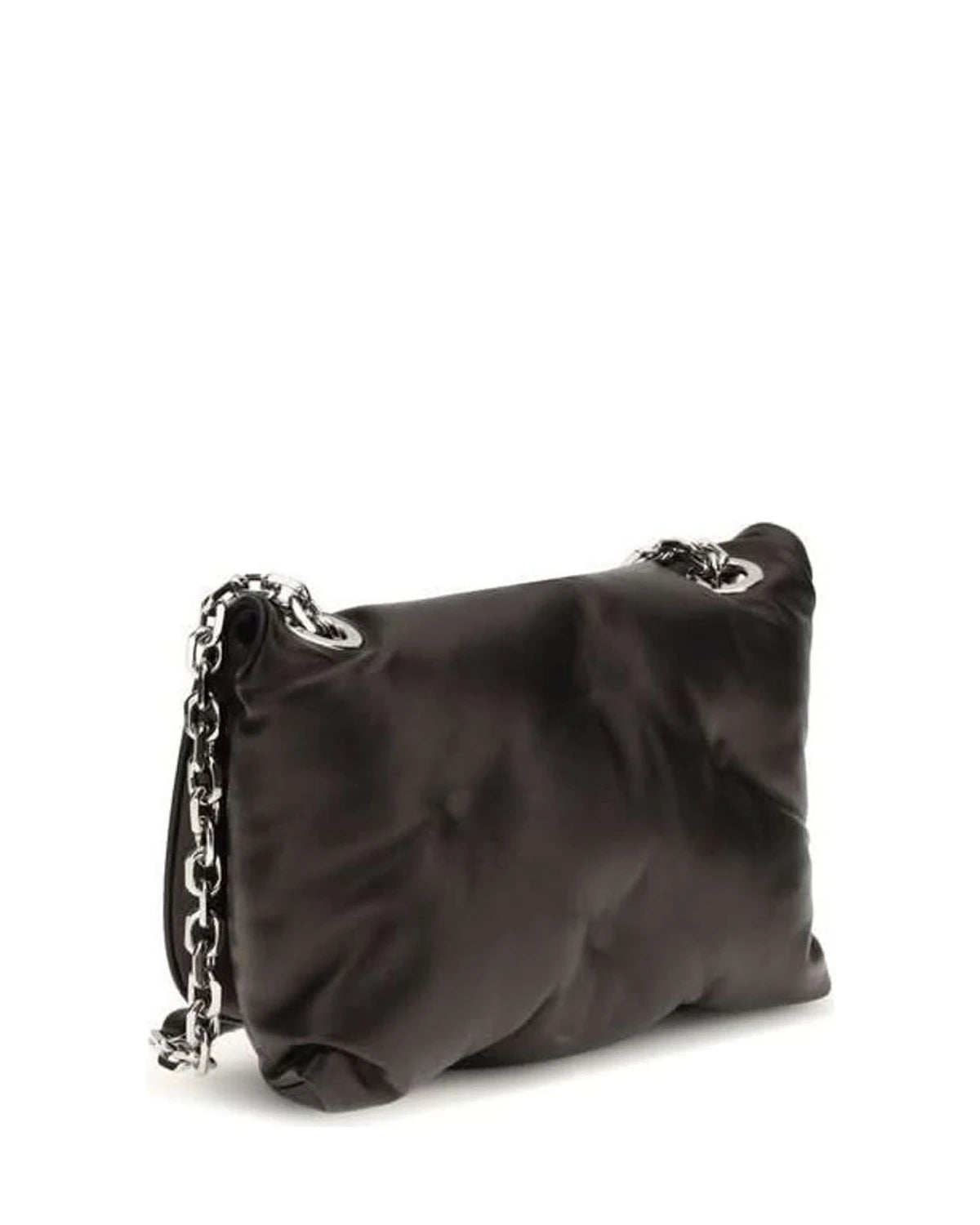 Maison Margiela Black Lamb Ovis Aries Shoulder Bag 