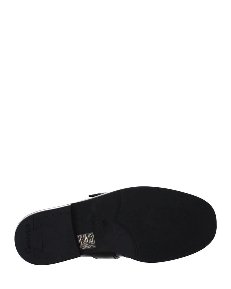 Church's Red Leather Slip On Loafers 