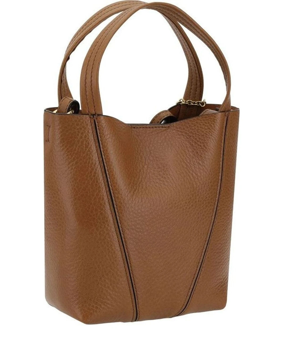 Chloé Brown Calf Leather Bos Taurus Shoulder Bag 