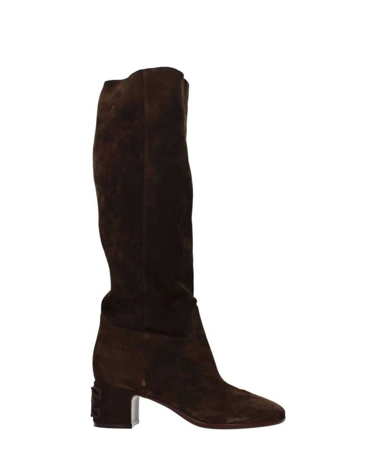 Casadei Brown Leather Boots 