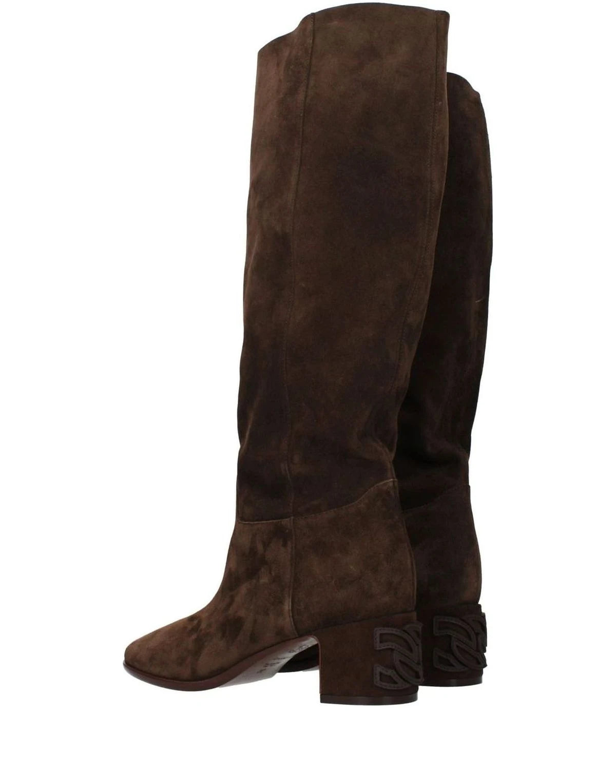 Casadei Brown Leather Boots 