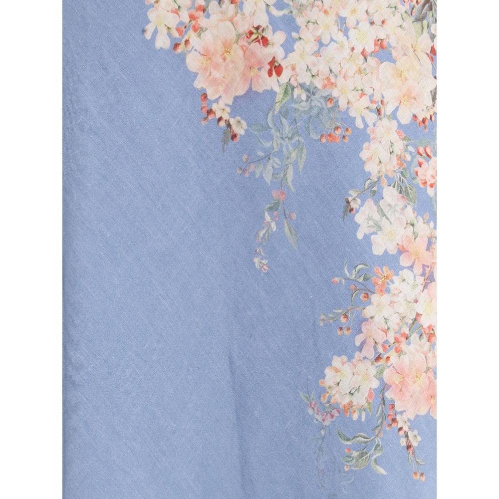 Zimmermann Cascadian Flared Skirt