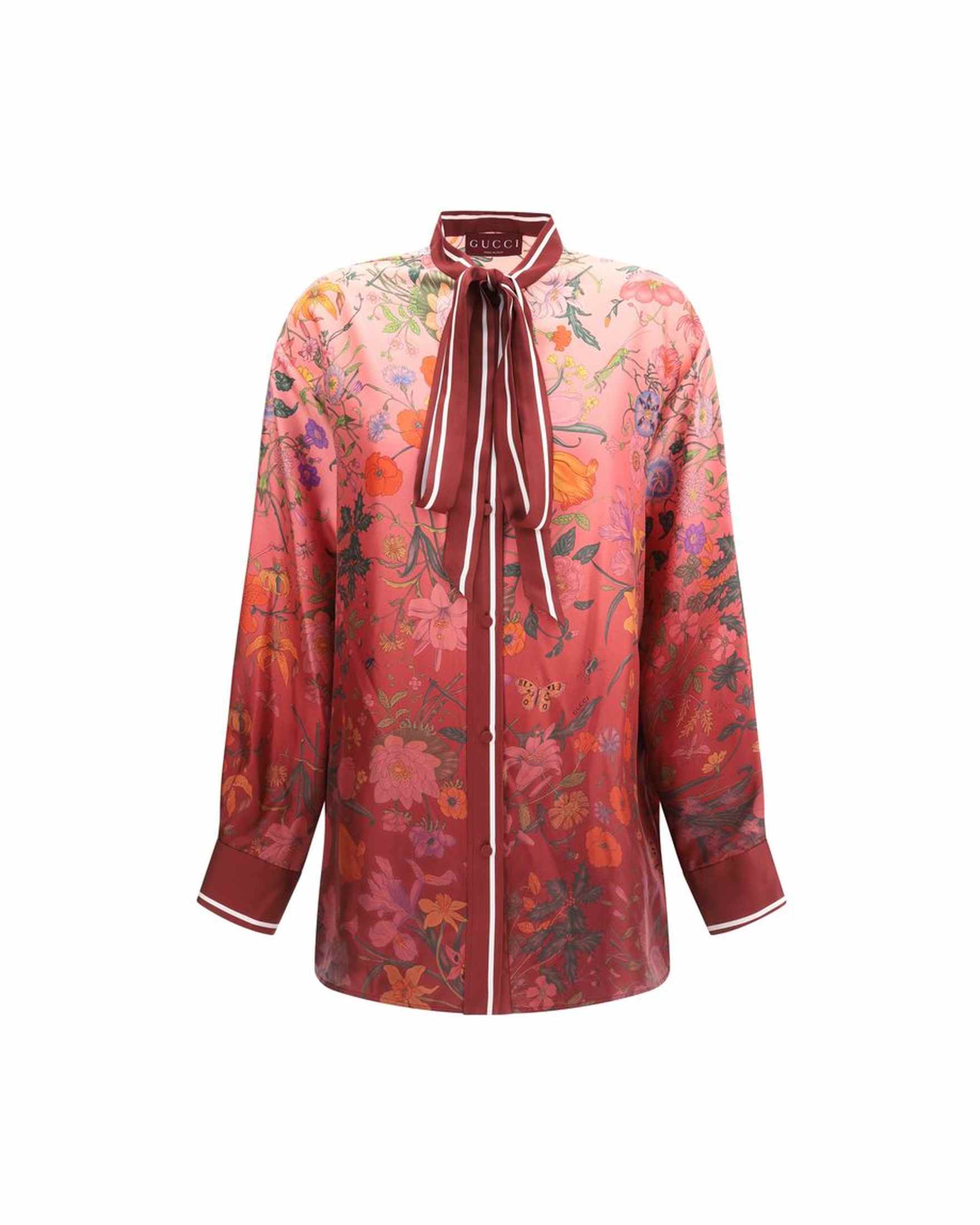 Gucci Silk Floral Shirt Glam Steals