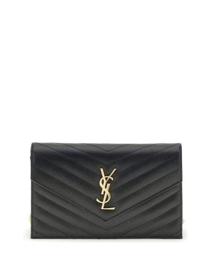 Saint Laurent Black Calf Leather Bos Taurus Shoulder Bag Glam Steals
