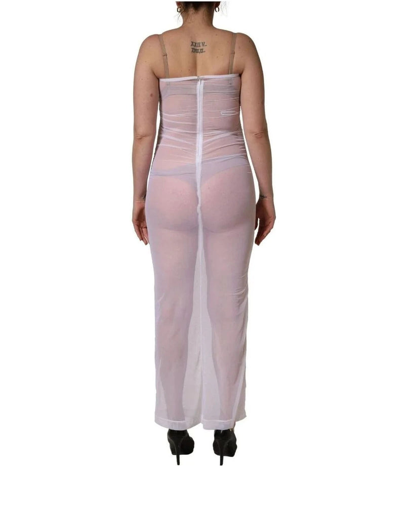 Dolce & Gabbana Dresse in white, Nylon — view 4