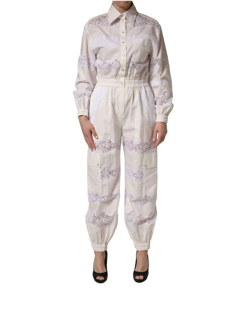 Dolce & Gabbana One-Piece in white, Cotton
