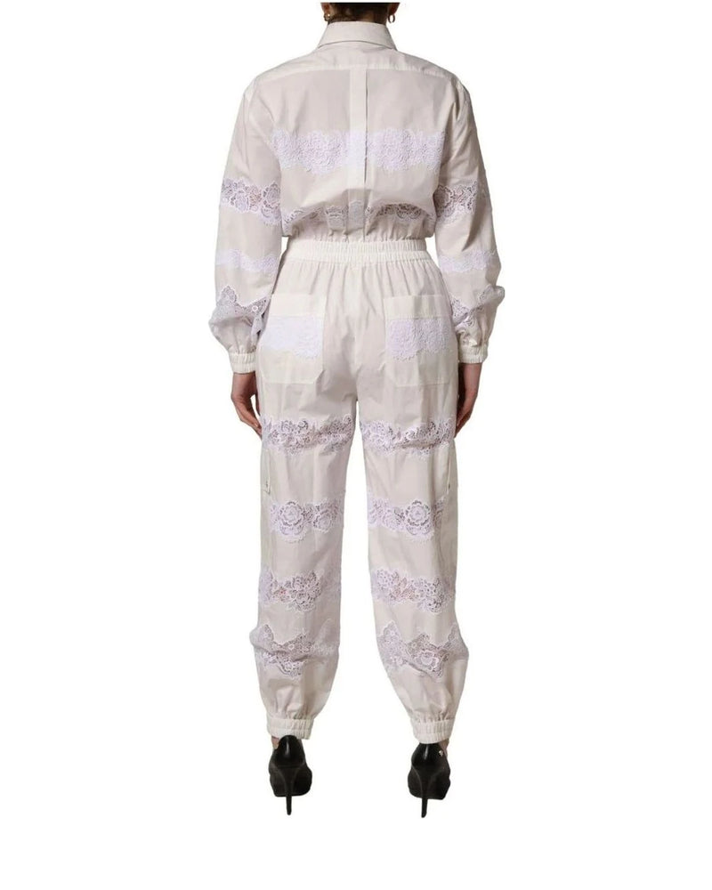 Dolce & Gabbana One-Piece in white, Cotton — view 4