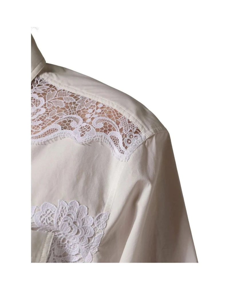Dolce & Gabbana One-Piece in white, Cotton — view 6