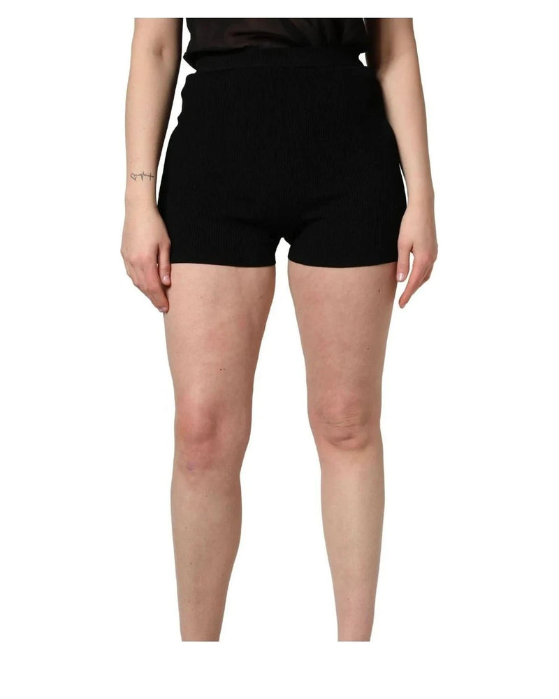 Dolce & Gabbana Short Trouser in black, Viscose