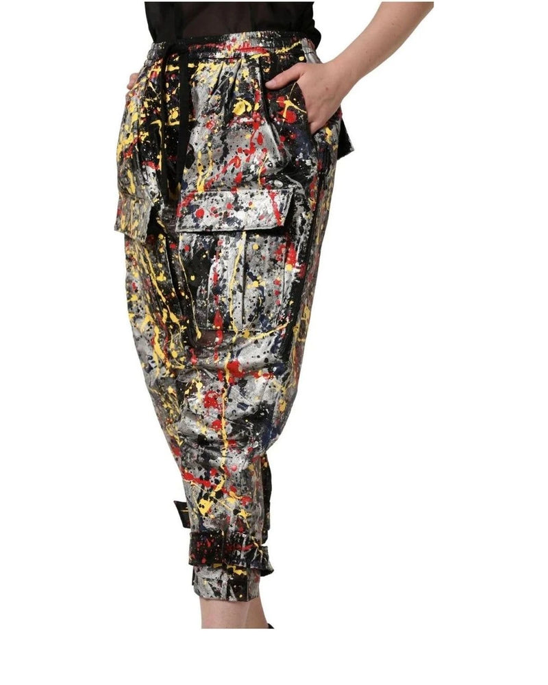 Dolce & Gabbana Cargo Pant in black, Nylon — view 3