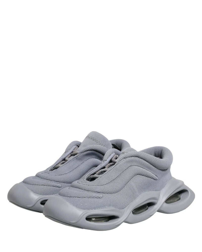Dolce & Gabbana Gray Slip On Wave Low Top Sneakers Glam Steals