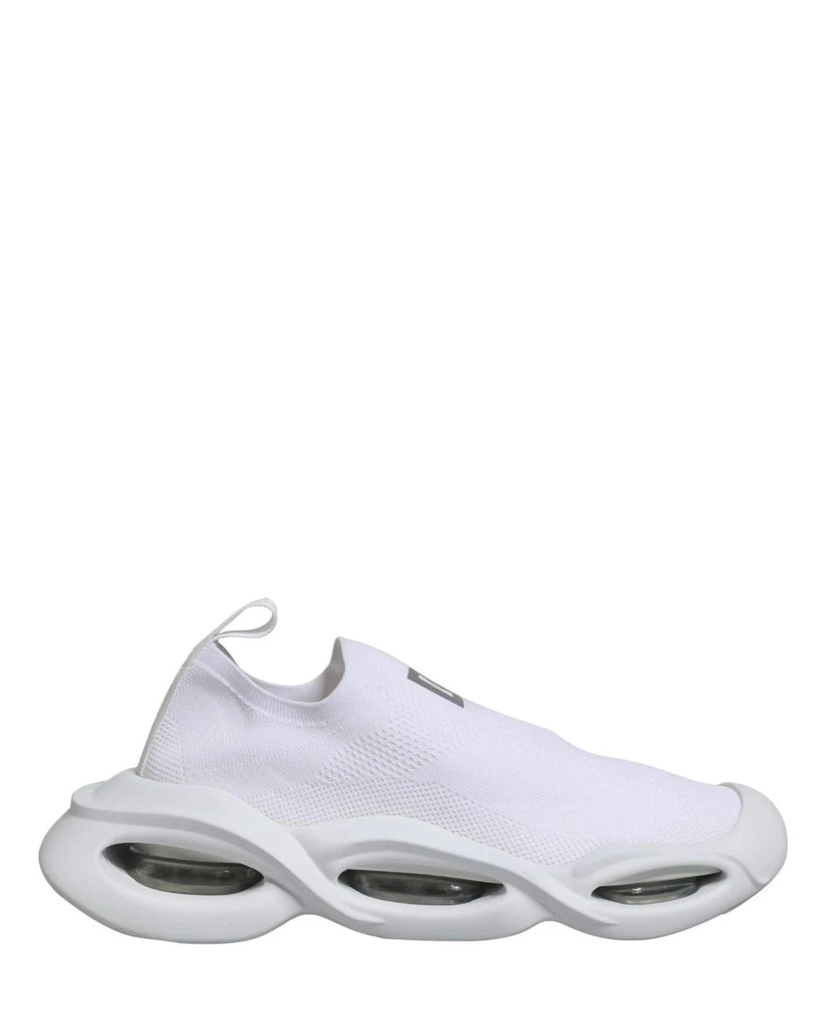 Dolce & Gabbana White Slip On Wave Low Top Sneakers Shoes Glam Steals