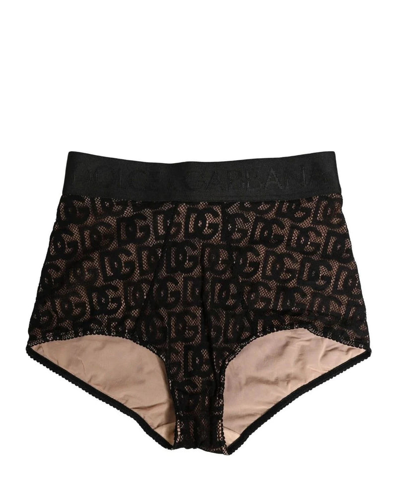 Dolce & Gabbana High Waisted Brief in black, Cotton — view 2