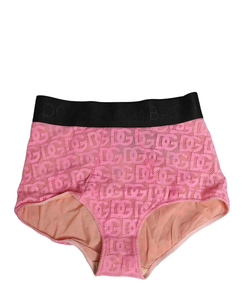Dolce & Gabbana High Waisted Brief in black, Cotton