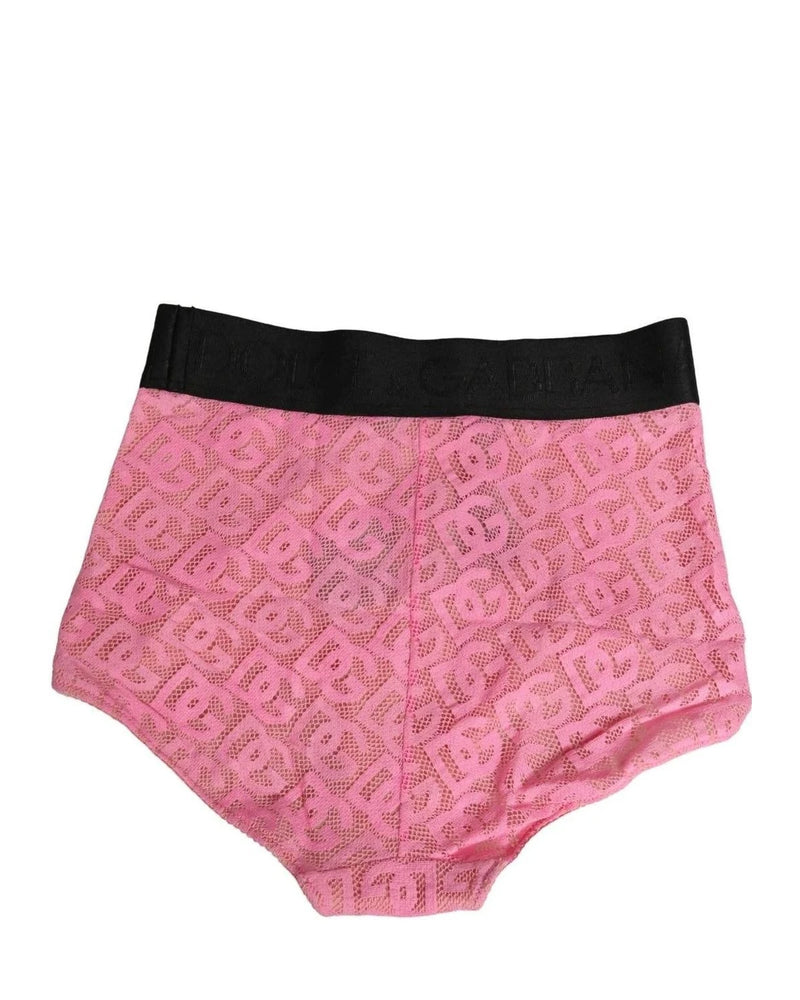 Dolce & Gabbana High Waisted Brief in black, Cotton — view 4