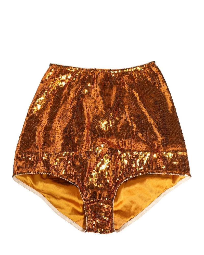 Dolce & Gabbana High Waisted Brief in orange, Nylon
