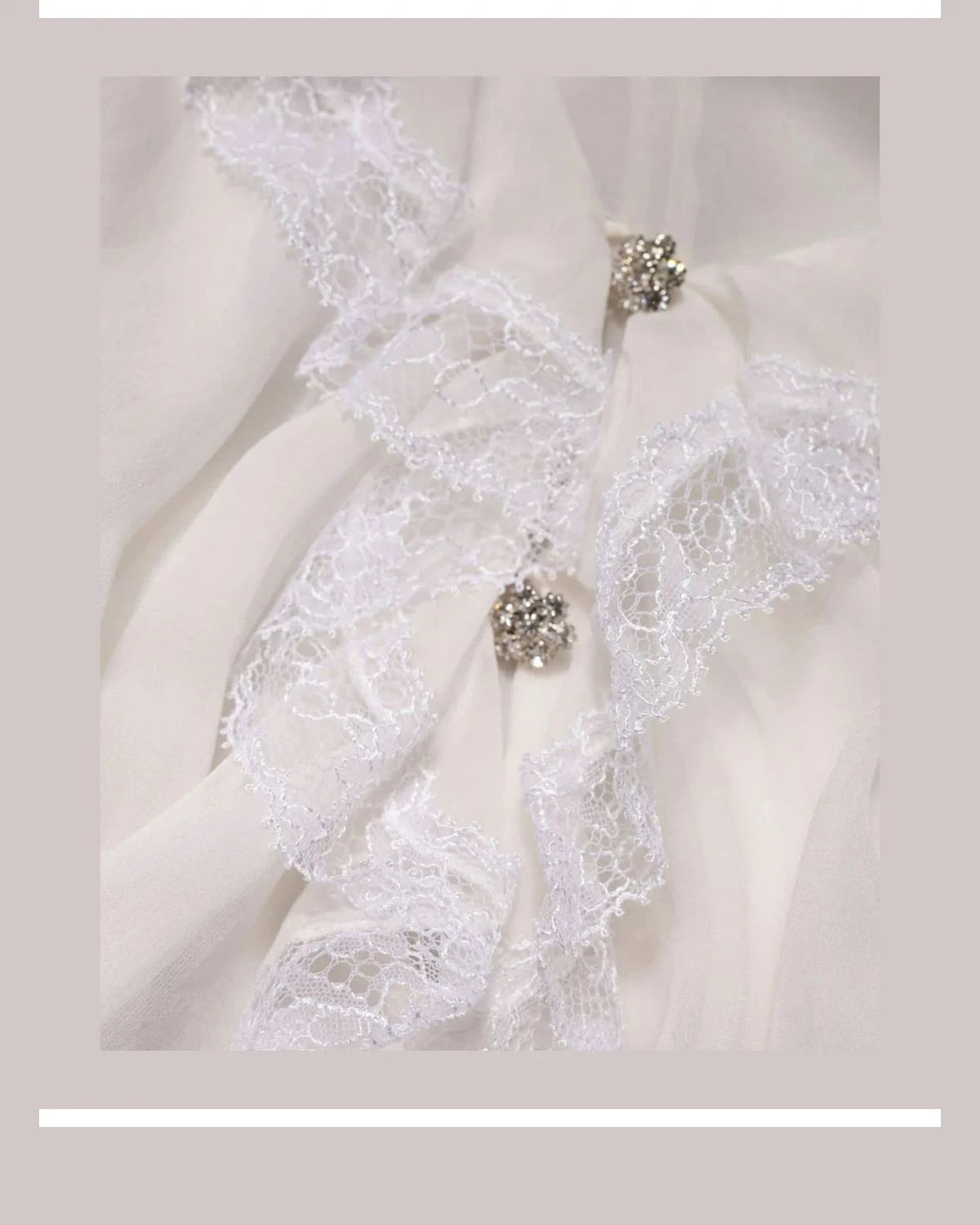 Dolce & Gabbana Blouse in white, Nylon — view 8