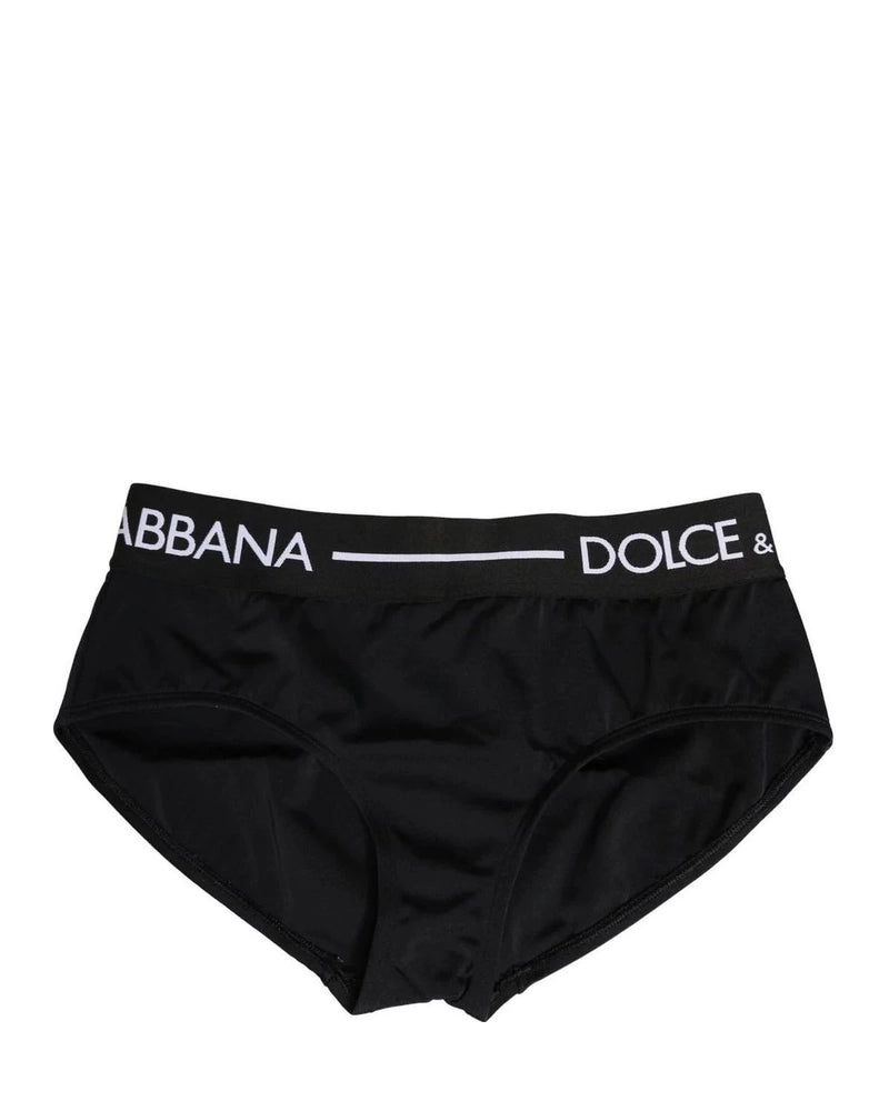 Dolce & Gabbana Boyshort in black, Elastane