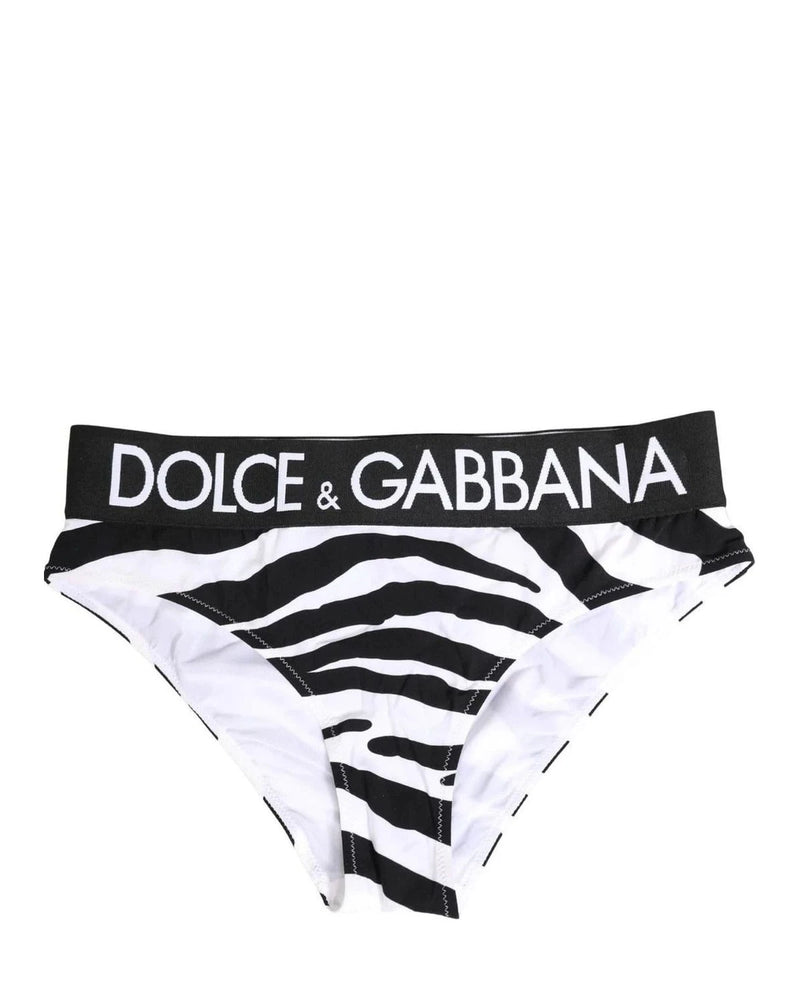 Dolce & Gabbana Cheeky Pantie in black, Elastane