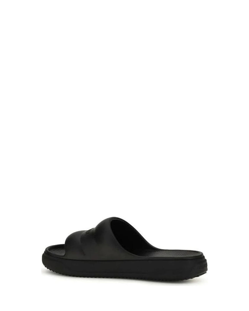 Moncler Black Rubber Sandals Glam Steals