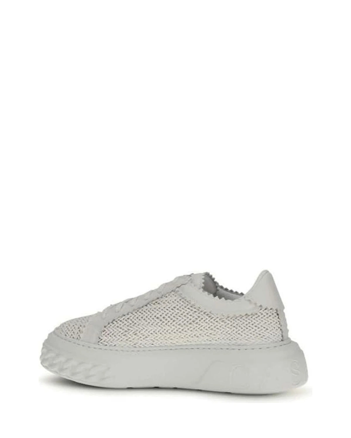 Casadei White Chunky Sneakers Glam Steals