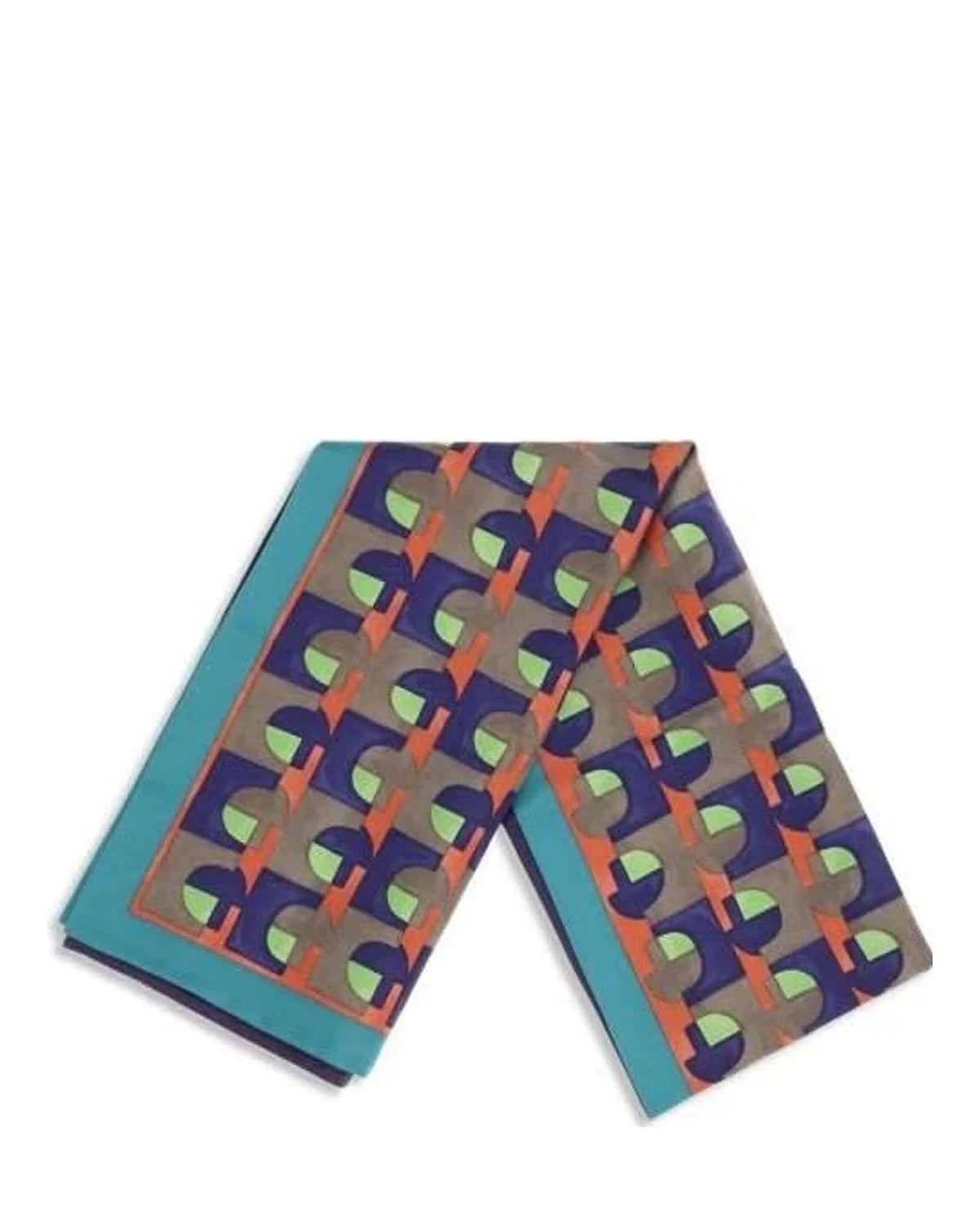 Miu Miu Scarves & Shawl in blue, Silk — view 2