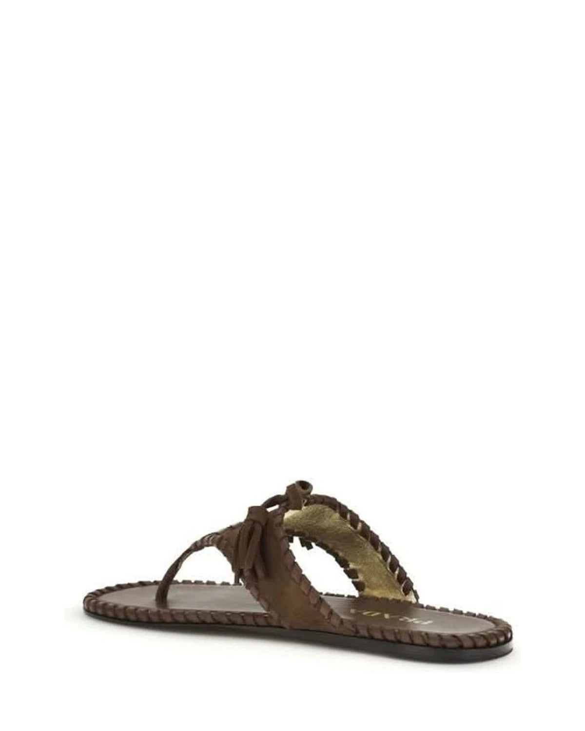 Prada Brown Flat Sandals Glam Steals