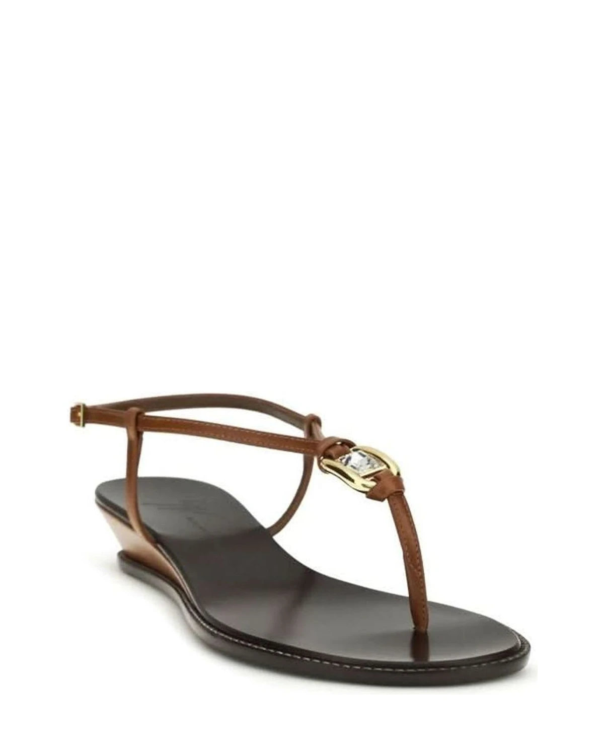 Giuseppe Zanotti Brown Wedge Sandals Glam Steals