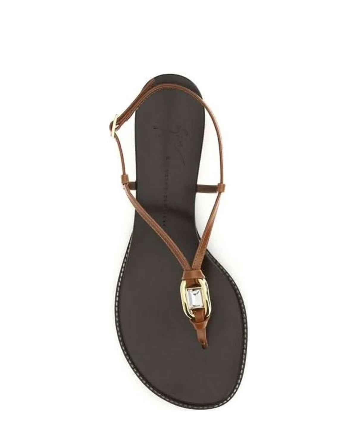 Giuseppe Zanotti Brown Wedge Sandals Glam Steals