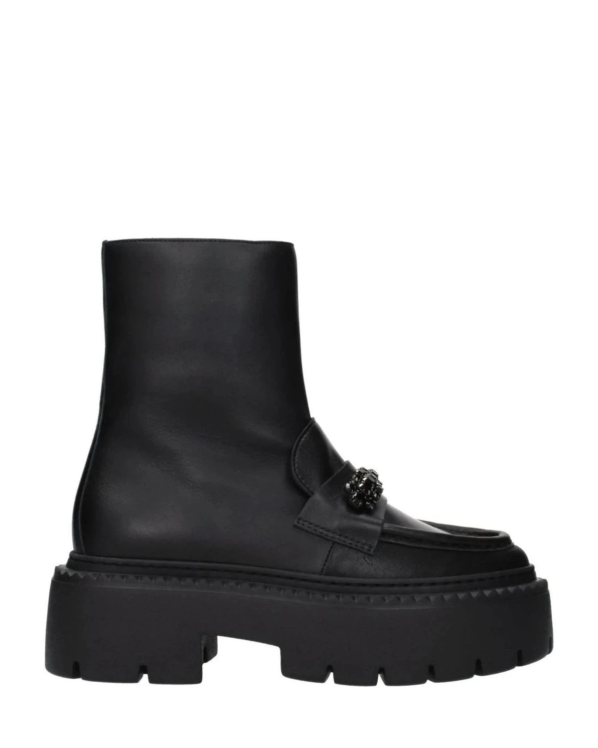 Jimmy Choo Black Leather Ankle Boots Glam Steals