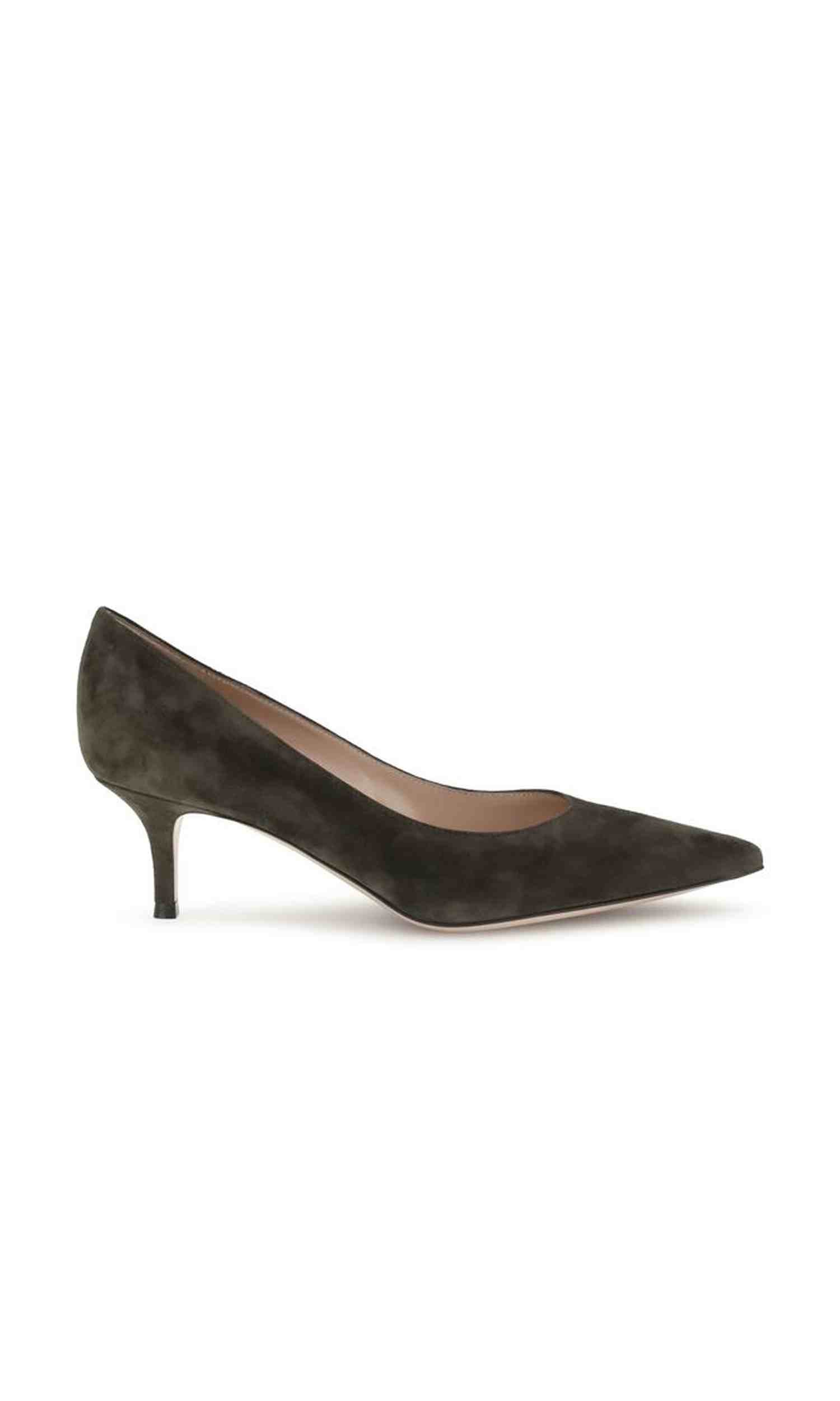 Gianvito Rossi Suede Pumps Glam Steals