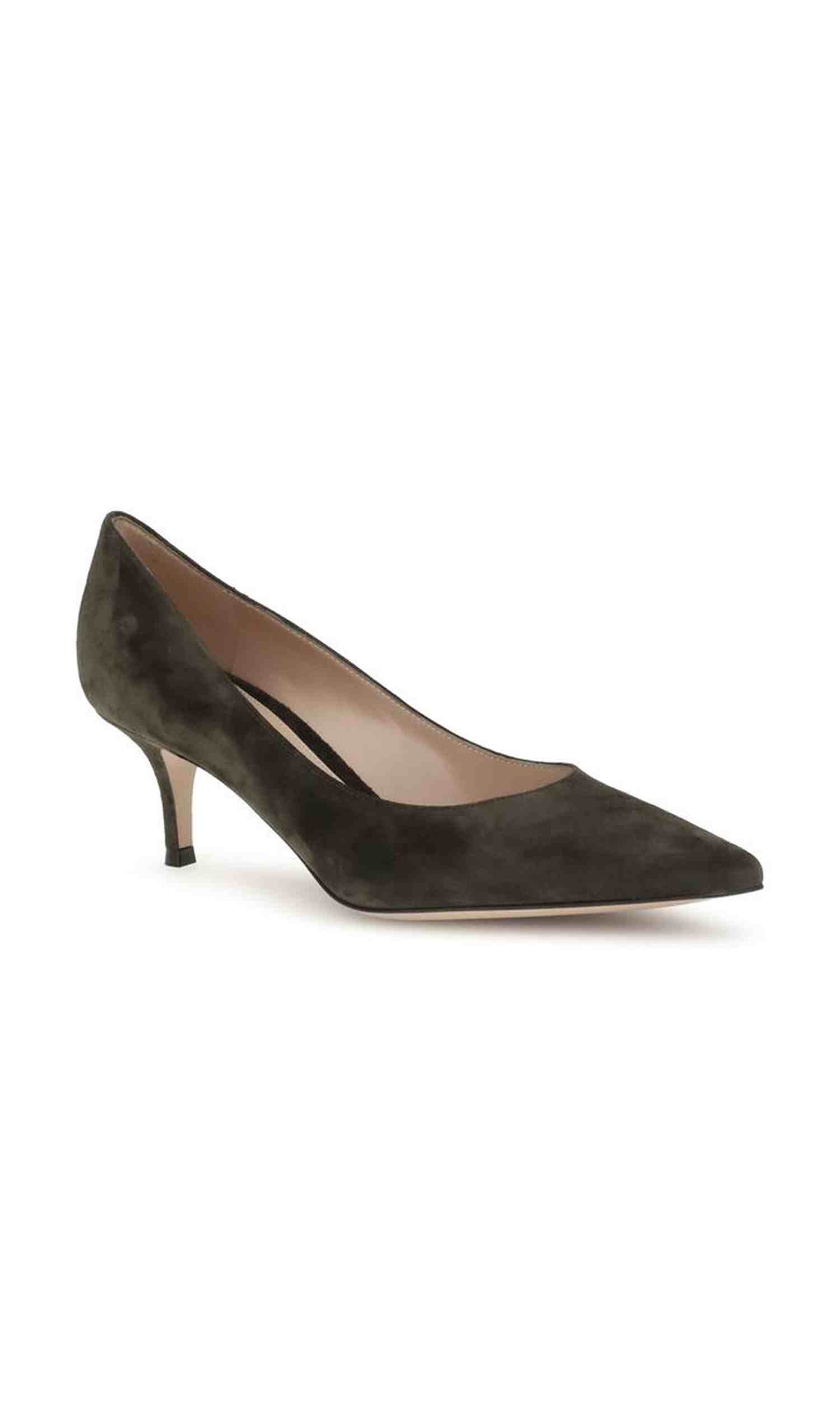Gianvito Rossi Suede Pumps Glam Steals